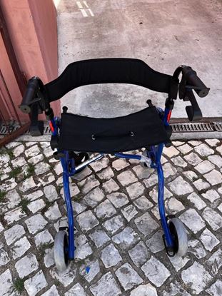 Imagem de ANDARILHO DE 4 RODAS AZUL